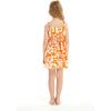 imageMatchable Family Hawaiian Luau Men Women Girl Boy Clothes in Classic Vintage Hibiscus OrangeGirl Elastic Strap