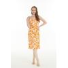 imageMatchable Family Hawaiian Luau Men Women Girl Boy Clothes in Classic Vintage Hibiscus OrangeWomen Mermaid Ruffle
