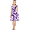 imageMatchable Family Hawaiian Luau Men Women Girl Boy Clothes in Classic Vintage Hibiscus PurpleGirl Wrap