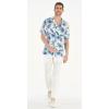 imageMatchable Family Hawaiian Luau Men Women Girl Boy Clothes in Day Dream BloomMen Short Sleeve