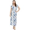 imageMatchable Family Hawaiian Luau Men Women Girl Boy Clothes in Day Dream BloomWomen Cap Sleeve
