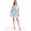 imageMatchable Family Hawaiian Luau Men Women Girl Boy Clothes in Day Dream BloomWomen Kimono Cardigan