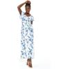 imageMatchable Family Hawaiian Luau Men Women Girl Boy Clothes in Day Dream BloomWomen Maxi Rahee