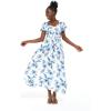 imageMatchable Family Hawaiian Luau Men Women Girl Boy Clothes in Day Dream BloomWomen Maxi Rahee