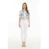 imageMatchable Family Hawaiian Luau Men Women Girl Boy Clothes in Day Dream BloomWomen Smock Top