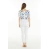 imageMatchable Family Hawaiian Luau Men Women Girl Boy Clothes in Day Dream BloomWomen Smock Top