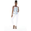 imageMatchable Family Hawaiian Luau Men Women Girl Boy Clothes in Day Dream BloomWomen Spaghetti Strap Top