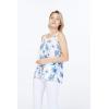 imageMatchable Family Hawaiian Luau Men Women Girl Boy Clothes in Day Dream BloomWomen Tank Top