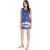 imageMatchable Family Hawaiian Luau Men Women Girl Boy Clothes in Diamond Head Palms Beach NavyWomen Tank