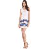 imageMatchable Family Hawaiian Luau Men Women Girl Boy Clothes in Diamond Head Palms Beach WhiteWomen Tank