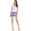 imageMatchable Family Hawaiian Luau Men Women Girl Boy Clothes in Diamond Head Palms Beach WhiteWomen Tank