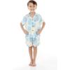 imageMatchable Family Hawaiian Luau Men Women Girl Boy Clothes in Pacific Palm CreamBoy Short Sleeve