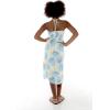 imageMatchable Family Hawaiian Luau Men Women Girl Boy Clothes in Pacific Palm CreamGirl Halter