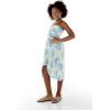 imageMatchable Family Hawaiian Luau Men Women Girl Boy Clothes in Pacific Palm CreamGirl Halter