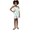 imageMatchable Family Hawaiian Luau Men Women Girl Boy Clothes in Pacific Palm CreamGirl Romper