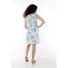 imageMatchable Family Hawaiian Luau Men Women Girl Boy Clothes in Pacific Palm CreamGirl Round Neck Ruffle