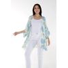 imageMatchable Family Hawaiian Luau Men Women Girl Boy Clothes in Pacific Palm CreamWomen Kimono Cardigan