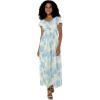 imageMatchable Family Hawaiian Luau Men Women Girl Boy Clothes in Pacific Palm CreamWomen Maxi Rahee