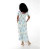 imageMatchable Family Hawaiian Luau Men Women Girl Boy Clothes in Pacific Palm CreamWomen Maxi Rahee