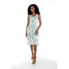 imageMatchable Family Hawaiian Luau Men Women Girl Boy Clothes in Pacific Palm CreamWomen Short Tank