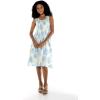 imageMatchable Family Hawaiian Luau Men Women Girl Boy Clothes in Pacific Palm CreamWomen Short Tank