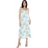 imageMatchable Family Hawaiian Luau Men Women Girl Boy Clothes in Pacific Palm CreamWomen Sweet Heart Maxi