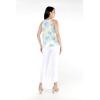 imageMatchable Family Hawaiian Luau Men Women Girl Boy Clothes in Pacific Palm CreamWomen Tank Top