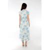 imageMatchable Family Hawaiian Luau Men Women Girl Boy Clothes in Pacific Palm CreamWomen Wrap Ruffle
