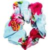 imageMatchable Family Hawaiian Luau Men Women Girl Boy Clothes in Pink Hibiscus Vine TurquoiseScrunchies
