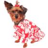 imageMatchable Family Hawaiian Luau Men Women Girl Boy Clothes in Classic Vintage Hibiscus RedDog Shirt