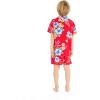 imageMatchable Family Hawaiian Luau Men Women Girl Boy Clothes in Hibiscus RedBoy Short Sleeve