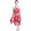 imageMatchable Family Hawaiian Luau Men Women Girl Boy Clothes in Hibiscus RedWomen Fairy