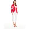 imageMatchable Family Hawaiian Luau Men Women Girl Boy Clothes in Hibiscus RedWomen Ligth Jacket