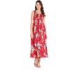 imageMatchable Family Hawaiian Luau Men Women Girl Boy Clothes in Hibiscus RedWomen Maxi Tank