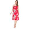imageMatchable Family Hawaiian Luau Men Women Girl Boy Clothes in Hibiscus RedWomen Mermaid