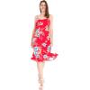 imageMatchable Family Hawaiian Luau Men Women Girl Boy Clothes in Hibiscus RedWomen Mermaid