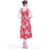 imageMatchable Family Hawaiian Luau Men Women Girl Boy Clothes in Hibiscus RedWomen Short Tank