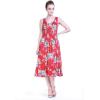 imageMatchable Family Hawaiian Luau Men Women Girl Boy Clothes in Hibiscus RedWomen Short Tank