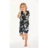 imageMatchable Family Hawaiian Luau Men Women Girl Boy Clothes in Midnight BloomBoy Short Sleeve
