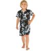 imageMatchable Family Hawaiian Luau Men Women Girl Boy Clothes in Midnight BloomBoy Short Sleeve