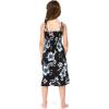 imageMatchable Family Hawaiian Luau Men Women Girl Boy Clothes in Midnight BloomGirl Elastic Top Strap