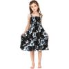 imageMatchable Family Hawaiian Luau Men Women Girl Boy Clothes in Midnight BloomGirl Elastic Top Strap