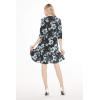 imageMatchable Family Hawaiian Luau Men Women Girl Boy Clothes in Midnight BloomWomen 34 Sleeve