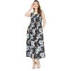 imageMatchable Family Hawaiian Luau Men Women Girl Boy Clothes in Midnight BloomWomen Maxi Tank