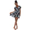 imageMatchable Family Hawaiian Luau Men Women Girl Boy Clothes in Midnight BloomWomen Short Rahee