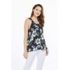 imageMatchable Family Hawaiian Luau Men Women Girl Boy Clothes in Midnight BloomWomen Tank Top