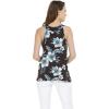 imageMatchable Family Hawaiian Luau Men Women Girl Boy Clothes in Midnight BloomWomen Tank Top