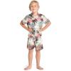 imageMatchable Family Hawaiian Luau Men Women Girl Boy Clothes in Neon Sunset PinkBoy Short Sleeve