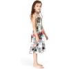 imageMatchable Family Hawaiian Luau Men Women Girl Boy Clothes in Neon Sunset PinkGirl Elastic Top