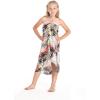 imageMatchable Family Hawaiian Luau Men Women Girl Boy Clothes in Neon Sunset PinkGirl Halter